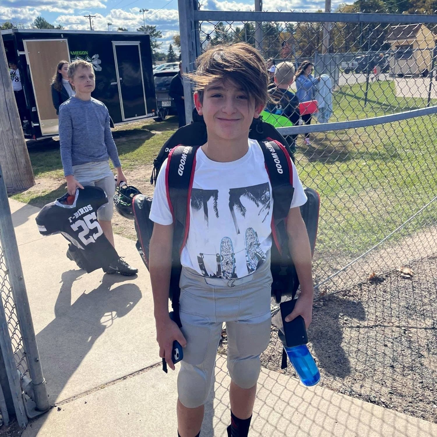 Colin in a SCHWARTZ hat in a Wisconsin home under construction